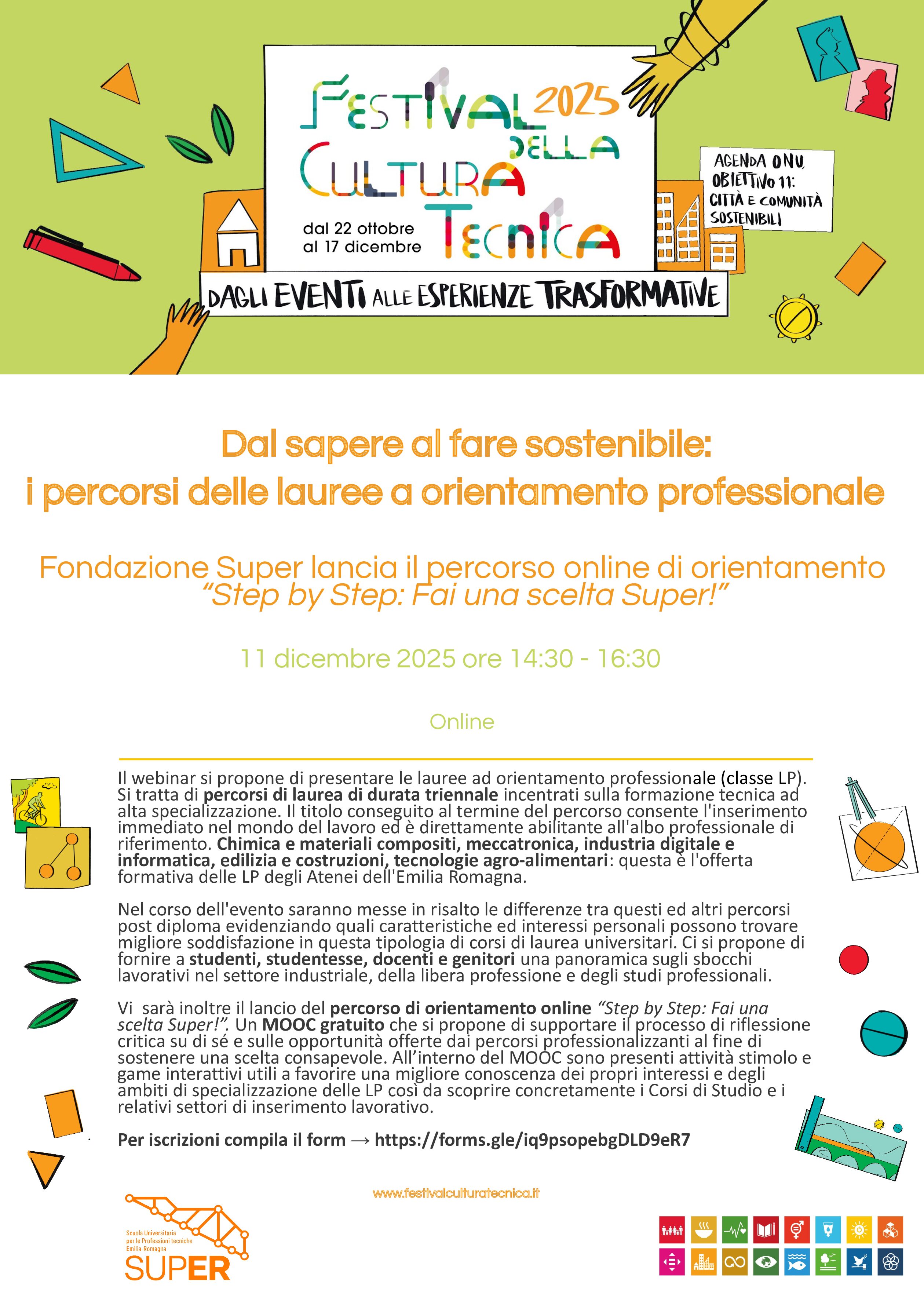 Scopri di più sull'articolo Dal sapere al fare sostenibile. I percorsi delle lauree a orientamento professionale